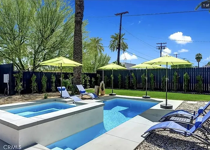 Villa Modern Coachella Poolside Oasis Indio