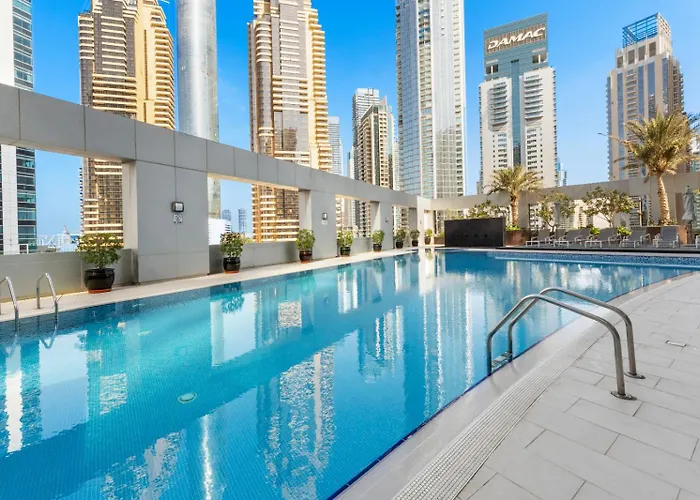 Ferienwohnung Modern 1Br Jbr View No Car Needed! Dubai