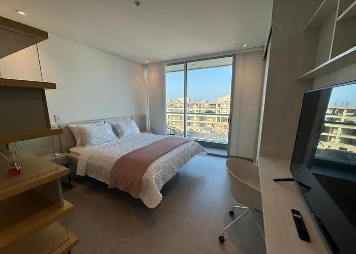 Hermosa Y Comoda Suite En Distrito 90 Barranquilla 