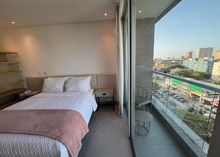 Hermosa Y Comoda Suite En Distrito 90 Barranquilla 