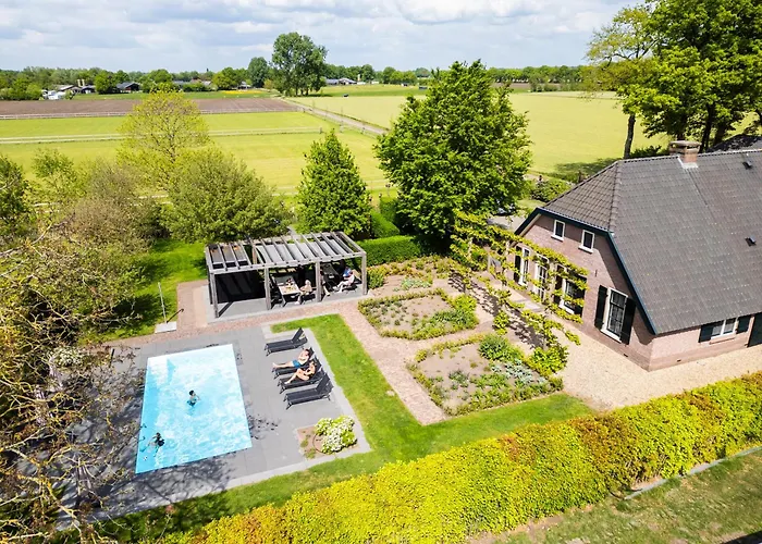 Villa Bauernhof mit privatem Pool | 18 Personen Otterlo