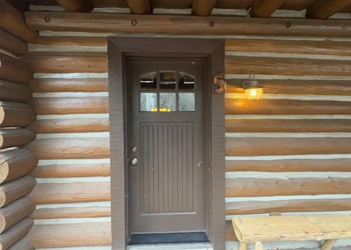 Crescent Cabin In The Woods Park Stadt