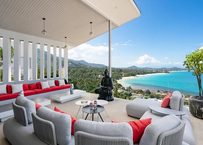 Stk Villa - Luxury 4Br Villa With Incredible Panoramic Views Ko Samui
