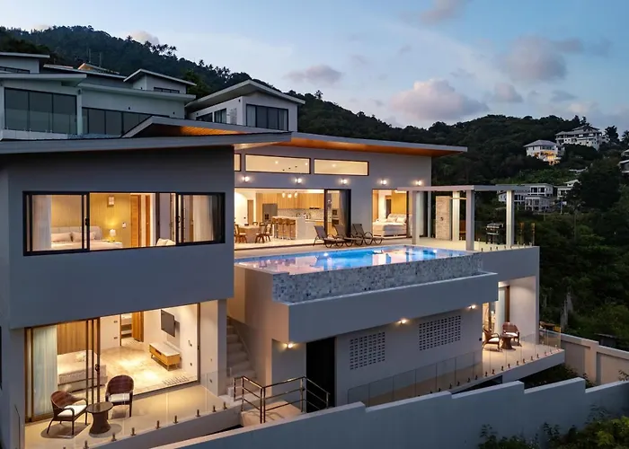 Villa Gala 4Br Fantastic Views Strand von Chaweng