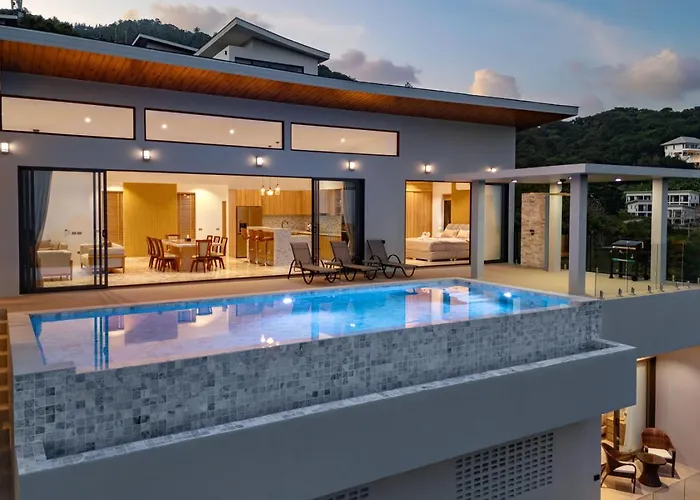 Villa Gala 4Br Fantastic Views Strand von Chaweng