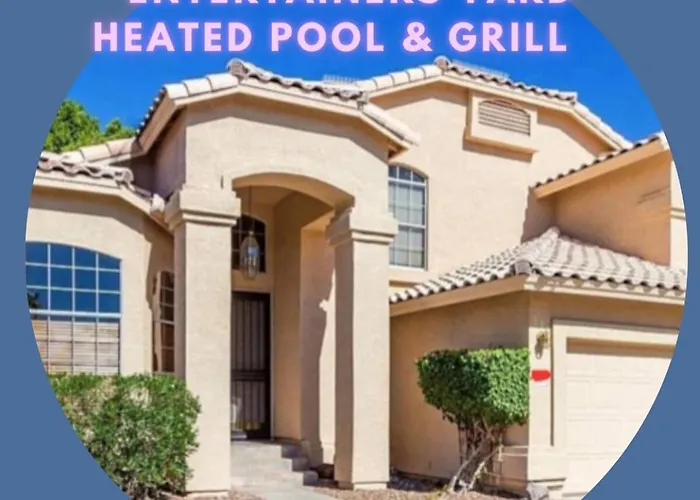 Luxury Desert Oasis! 5 Bedroom, 3 Bath W Heated Pool Mesa