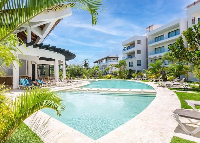 Upper-Level Penthouse, Beachfront Residence Las Terrenas