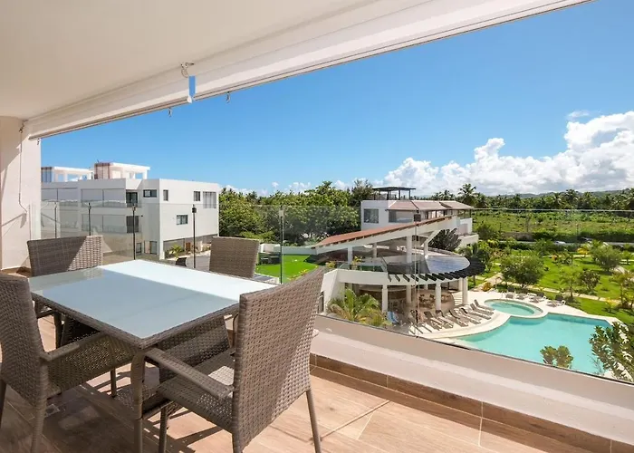 Upper-Level Penthouse, Beachfront Residence Las Terrenas