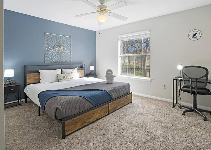 Cozy 9-Person Apt W/ Wifi Near Downtown Austin