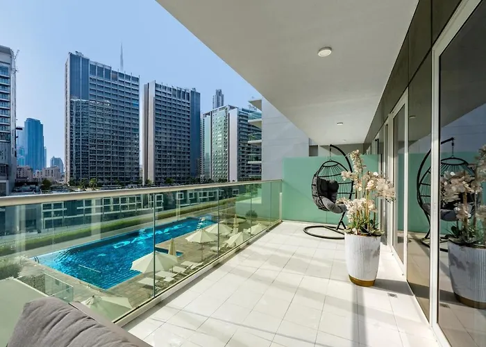 Business Bay 2 Bedroom With Burj Khalifa Views Dubai