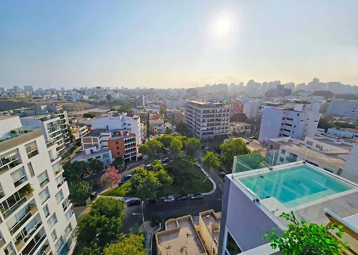 Ferienwohnung Penthouse Luxe Private Jacuzzi King Ac Lima