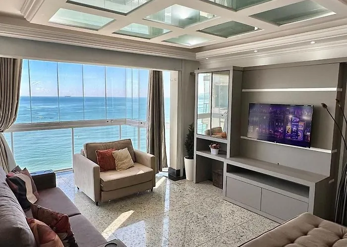 Ferienwohnung Ap Frente Mar Com Hidro #02 Balneário Camboriú