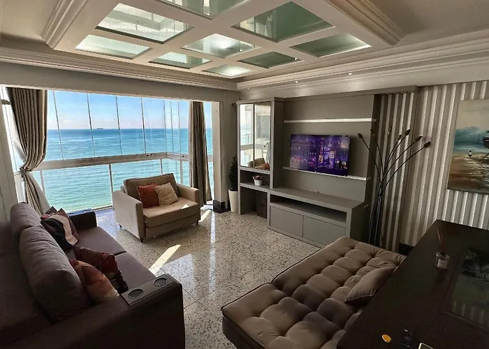 Ferienwohnung Ap Frente Mar Com Hidro #02 Balneário Camboriú