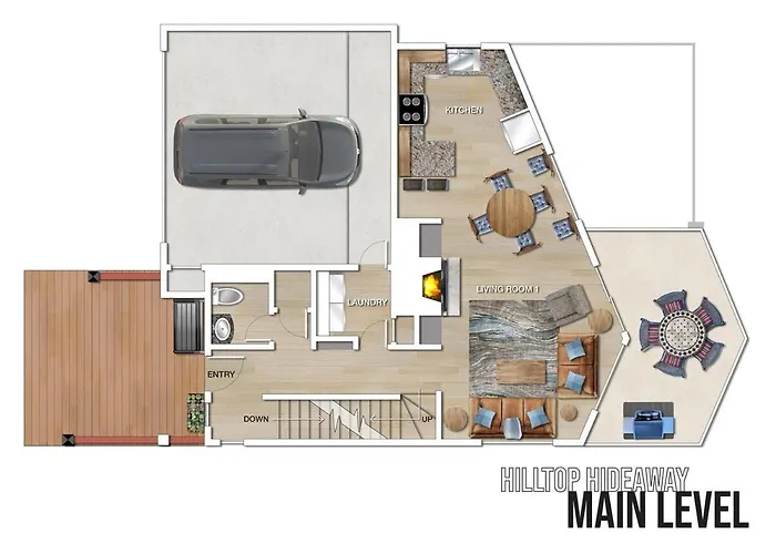 Villa Uptown-Epic Views-Hot Tub-3 King Beds-Walk To Town Sedona