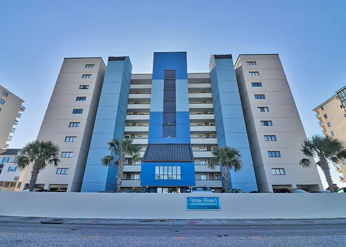 Windy Hill Beach-Sleeps 6-3Bed2Bath-Oceanfront-Pool-Wifi-Tv-16 Foot Balcony Myrtle Beach
