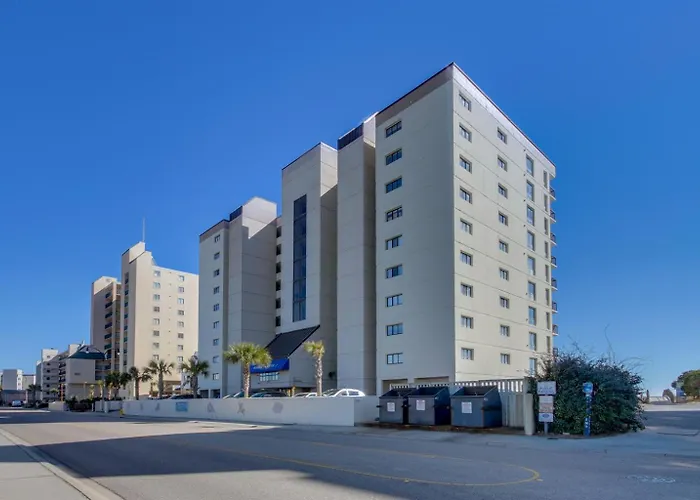 Windy Hill Beach-Sleeps 6-3Bed2Bath-Oceanfront-Pool-Wifi-Tv-16 Foot Balcony Myrtle Beach