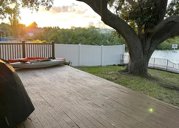Villa Waterfront Private Dock 4Br 2 Bath Kayaks And Hot Tub Clearwater