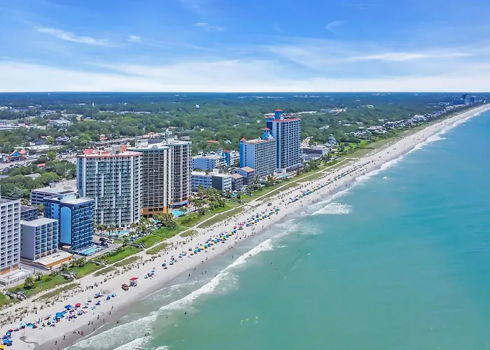 Villa Stunning Ocean View Near Boardwalk Myrtle Beach