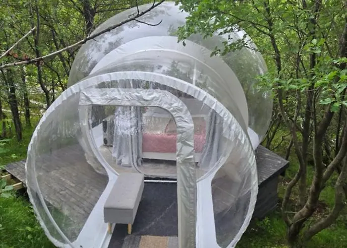 Hotel Eyja Mork - Stargazing Igloo With Shared Hot Tub, Bbq And Kitchen - B3 Stora Mork