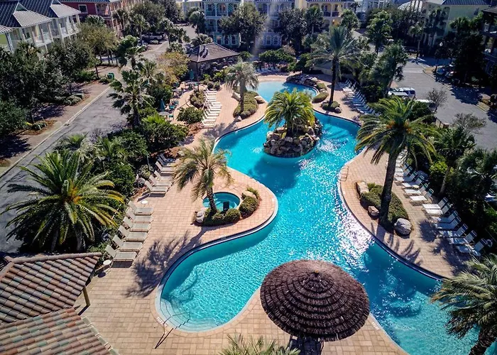 Tahitian Turtle 3 Kings + Queen + 2 Sleepers Lagoon Pool Walk To Beach Pet Friendly! Destin