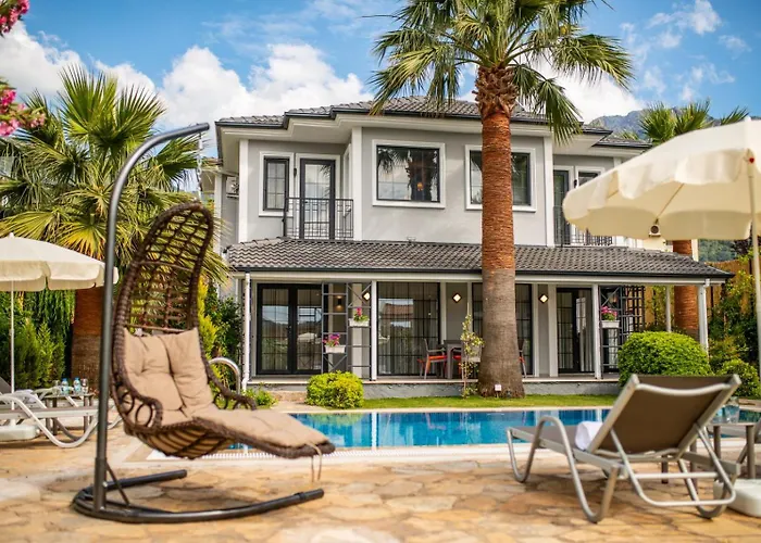 Villa Palmiye Fethiye Jakuzili Bahceli Havuzlu - Ocekhomes