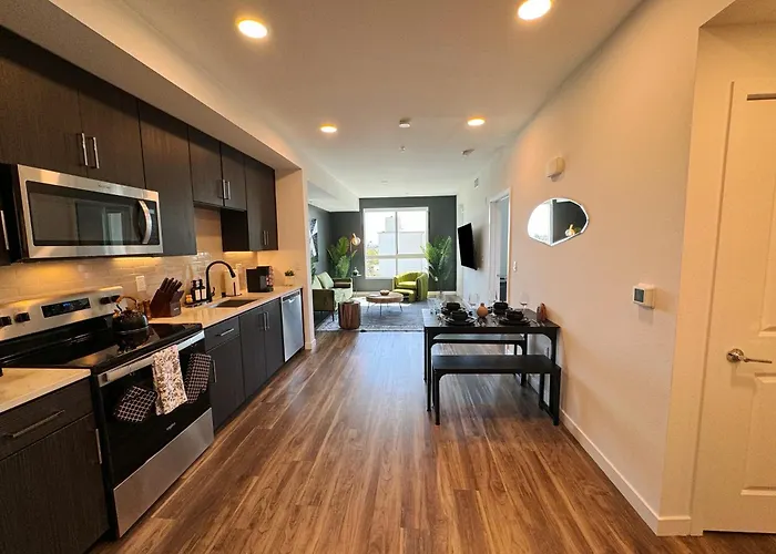 Modern 1Br Apartment With Pool, Hot Tub And Gym Access 10Mins To Universal Studios Los Angeles