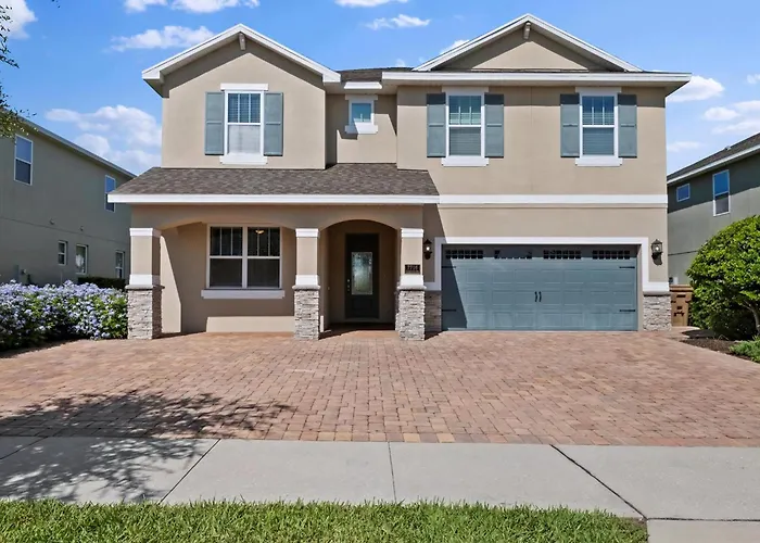 Unique Home With Media Room, Themed Rooms Near Disney With Waterpark & Resort Access At Encore Resort - 7716Ff Orlando