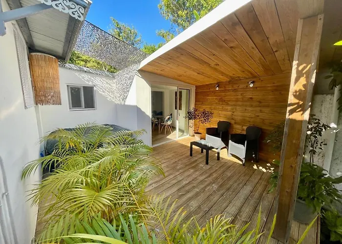 Studio Cosy Avec Jacuzzi Privatif - 10 Min De La Plage Saint Pierre