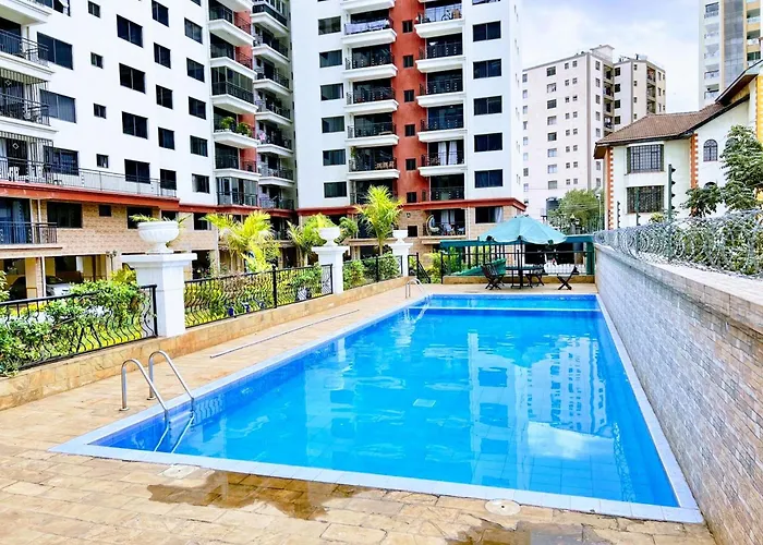 Luxurious Nairobi Apartment With Shared Pool And City Views
