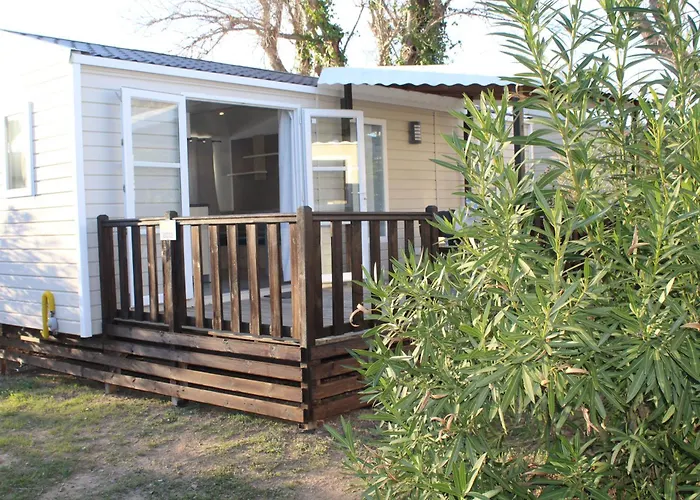 Mobil Home Tout Confort Camping La Falaise Narbonne