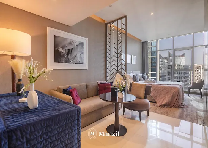 Waterfront Studio In Business Bay Near Burj Khalifa Dubai