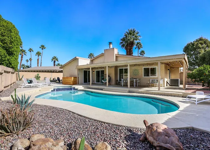 Villa Stylish Boho Treasure Palm Springs
