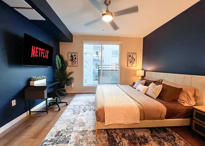 Ferienwohnung Mid Century With Pool Gym And Parking 10Min To Cedars Los Angeles
