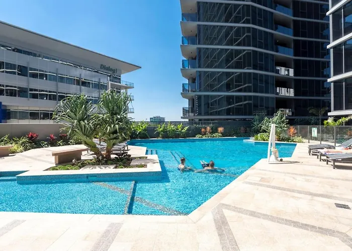 Comfy Studio 1Br South Brisbane Sauna & Spa, Walk To South Bank Bo12304-2