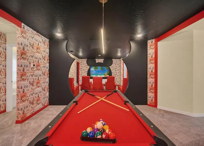 Disney Private Pool Hot Tub Game Room Themed Bedrooms. Book Now Wc7 Orlando