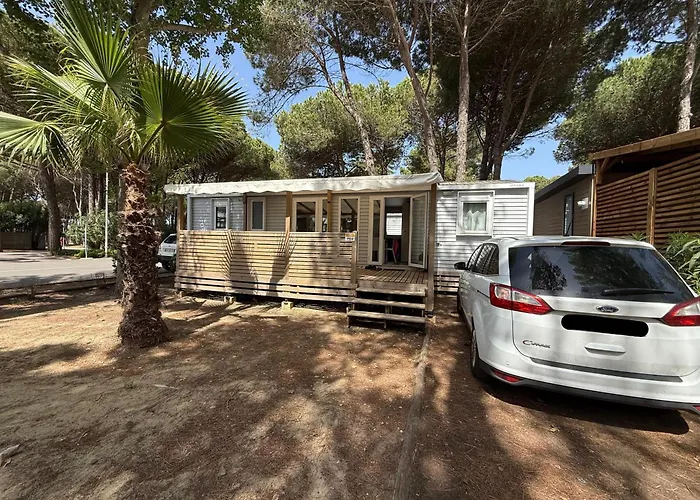 Camping Le Castellas - Mobil-Home Familiale Premium 3 Chambres Sète