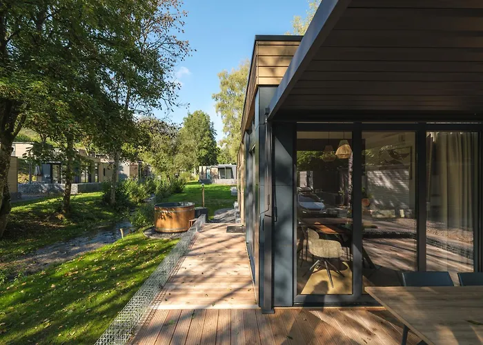 Mamer Lodge mit Hot Tub | 4 Personen Tandel