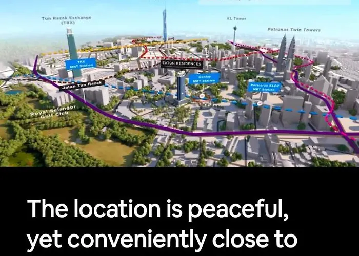 Eaton Kl,2R1B 0Service,Klcc,500Mbps,2-4Pax Kuala Lumpur