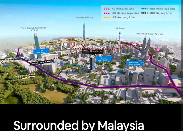 Eaton Kl,2R2B 0Service,Bathtub,500 Mbps,2-4Pax Kuala Lumpur