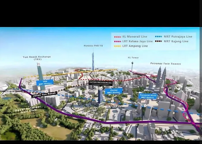 Eaton Kl,1R1B 0 Service,500 Mbps Klcc 2-4Pax Kuala Lumpur
