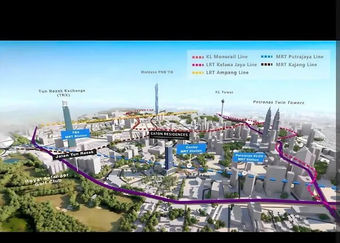 Eaton Kl,1R1B,0 Service,500Mbps,Klcc,2Pax Kuala Lumpur