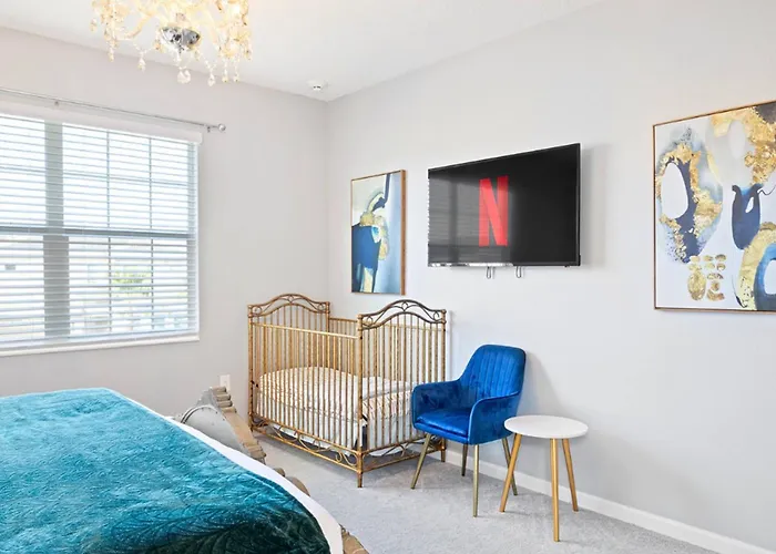 12Br Disney Home | Sleeps 30+, Gameroom, Pool/Spa! Kissimmee