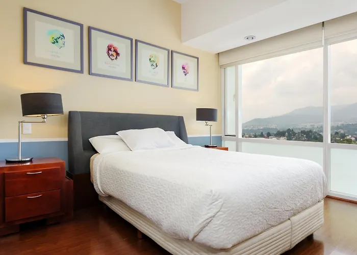 Scala Santa Fe, Modern Apt With Pool Mexiko-Stadt