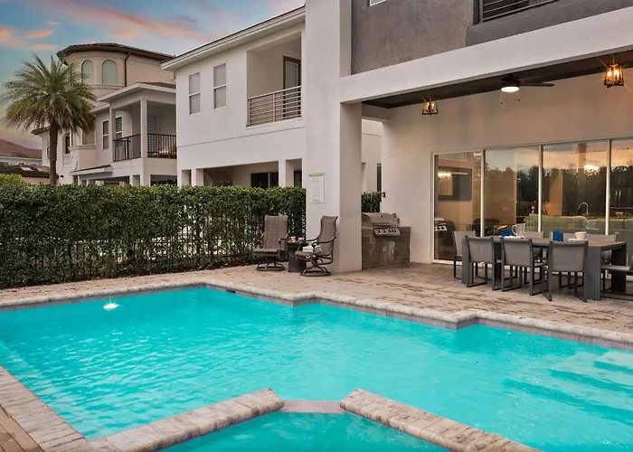 Luxury 6Br Villa W Pool & Cinema 4Mi To Disney Kissimmee