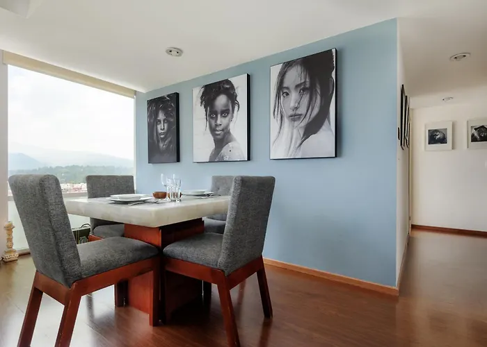Scala Santa Fe, Modern Apt With Pool Mexiko-Stadt