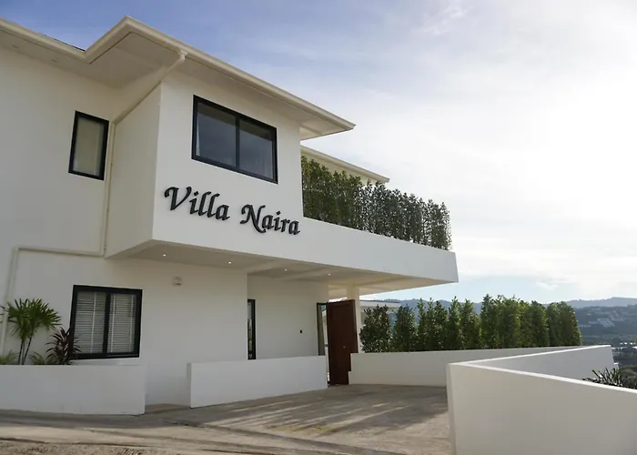 Villa Naira Seaview With Private Gym & Free Motorbike Bophut