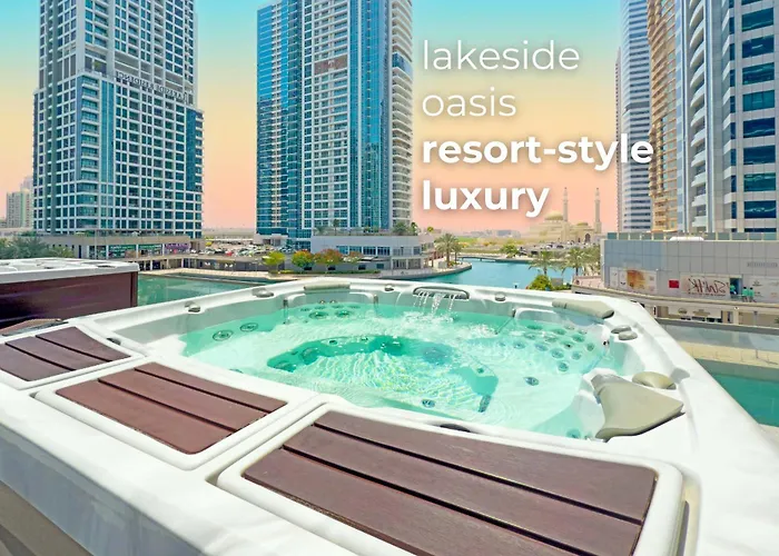 Settlerhomes - Elegant Jlt Lakefront Near Metro Dubai
