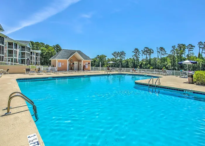 Steps To Pool And Golf! Family Myrtle Beach Retreat