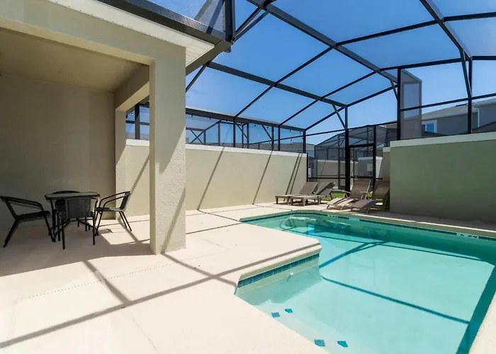 Townhouse Moderna 4Q C/ Piscina /10 Min Da Disney! Kissimmee
