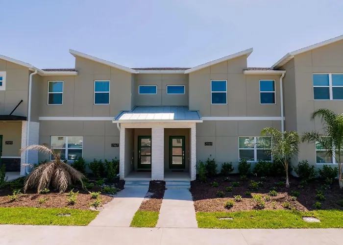 Townhouse Moderna 4Q C/ Piscina /10 Min Da Disney! Kissimmee